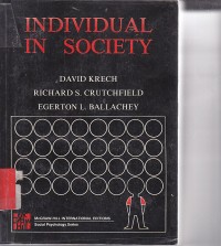 Individual in society / David Krech; Richard S. Crutchfield; Egerton L.. Ballachey