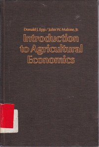 Introduction to agricultural economics / Donald