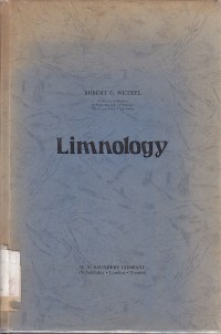 Limnology / Robert G. Wetzel