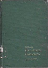 Educational psychology / Frederick J. McDonald