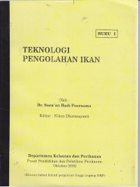 Teknologi Pengolahan Ikan