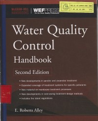 Water quality control handbook