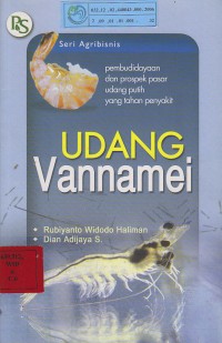 Udang vanamei / Rubiyanto, Widdodo Halim; Dian Adijaya S.