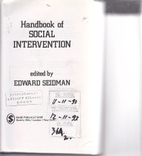 Handbook of social intervention / Edward Seidman