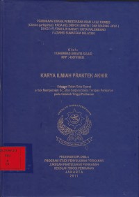 Pembinaan usaha pembesaran ikan lele dumbo (clarias gariepinus) pada kelompok lentin I dan waring jaya I di kecamatan ilir barat I kota palembang provinsi sumatera selatan