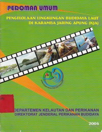 Pedoman umum Pengelolaan Lingkungan Budidaya Laut di Karamba Jaring Apung