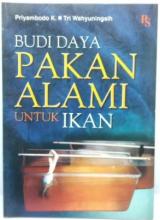 Resensi Buku - Budi daya pakan alami untuk ikan